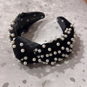 LELE sadoughi pearls hairband